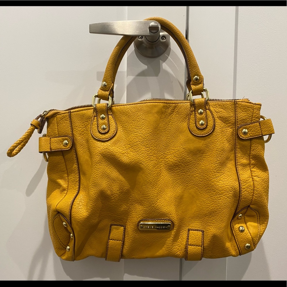 Steve Madden handbag - Mustard & Gold